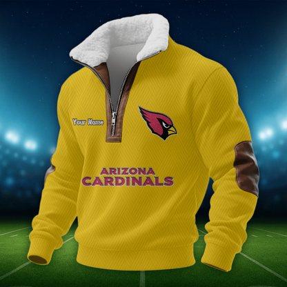 AC NFL Men Fur Collar Sweatshirt DDT CTND