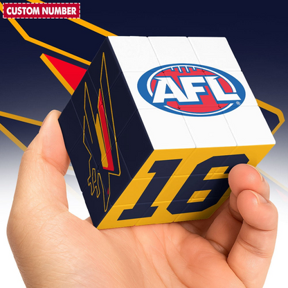AC x AFL Personalized Rubik Cube Gifts For Fan DDT CTND