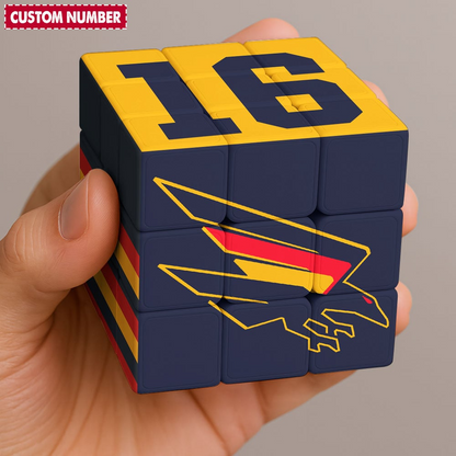AC x AFL Personalized Rubik Cube Gifts For Fan DDT CTND