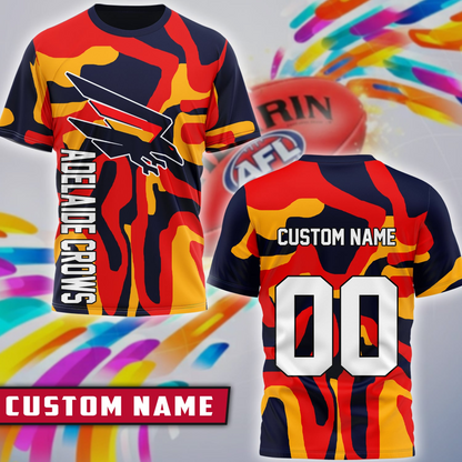 AC x AFL Premium 3D Shirt Personalized Special Gift For Fan DDT CTND