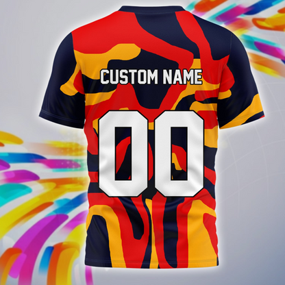 AC x AFL Premium 3D Shirt Personalized Special Gift For Fan DDT CTND