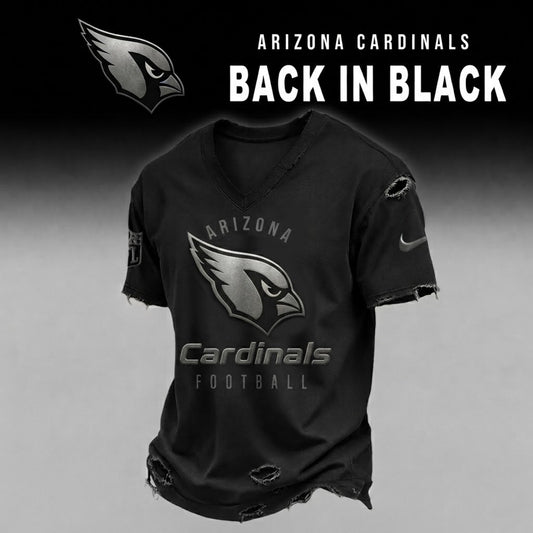 AC x NFL Back In Black V-neck Shirt 290626