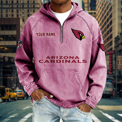 AC x NFL Denim Long - Sleeved Hooded Sweatshirt DDT NTL