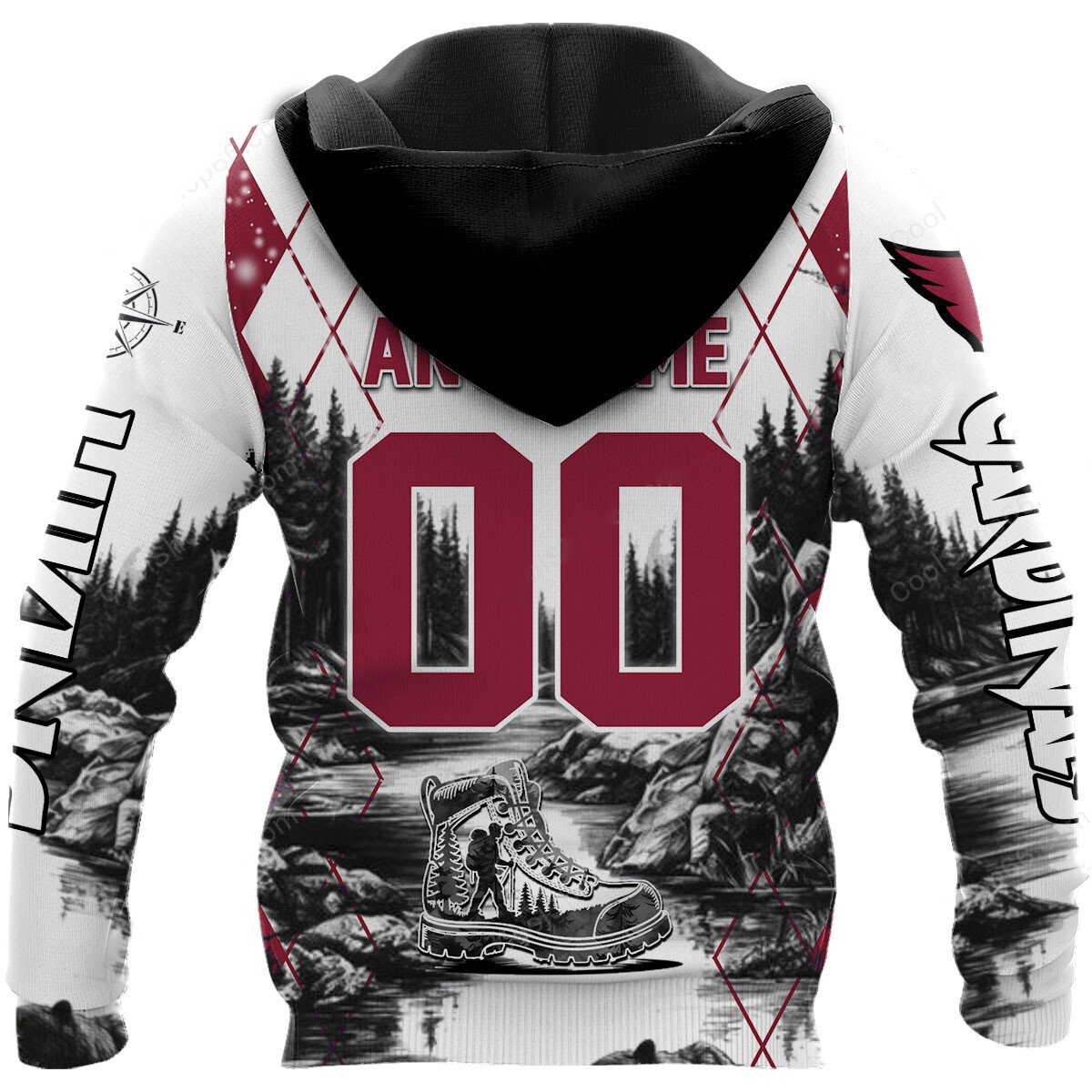 AC x NFL Hiking 3D Hoodie DDT CTND