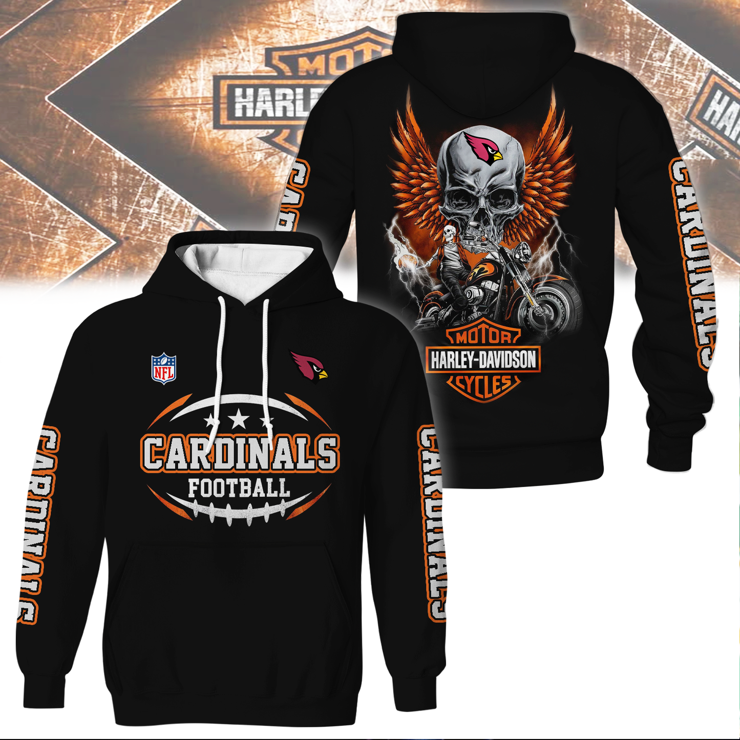 AC Premium NFL Motorcycle 3D Shirt DDT CTND