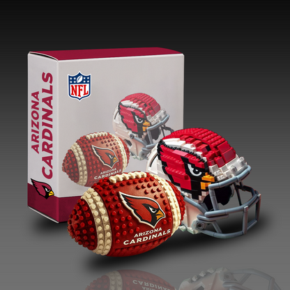 NFL Team Ball & Helmets Building Block Football Set DDT CTND