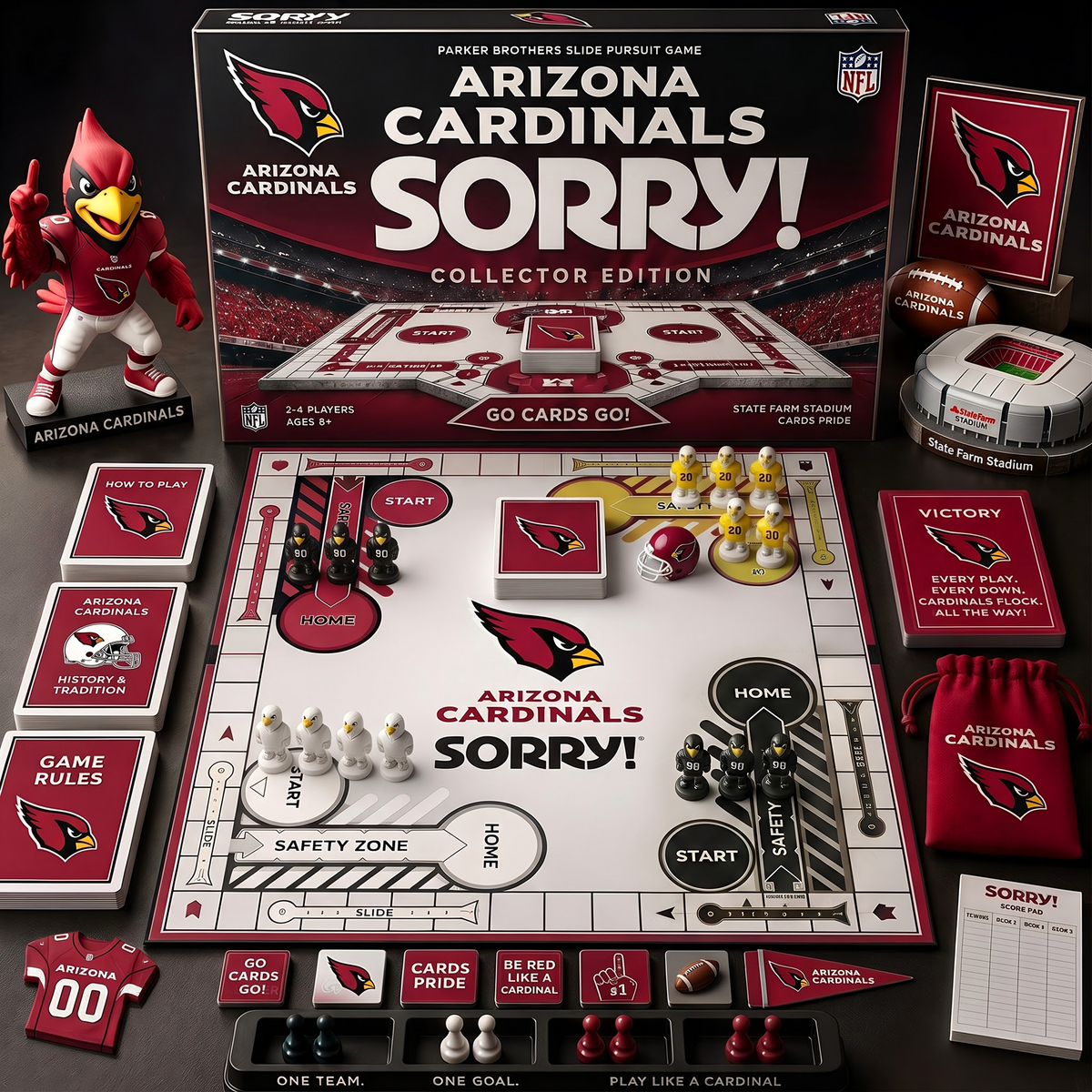 AC_Premium NFL Football Fan Sorry! Collector Board Game