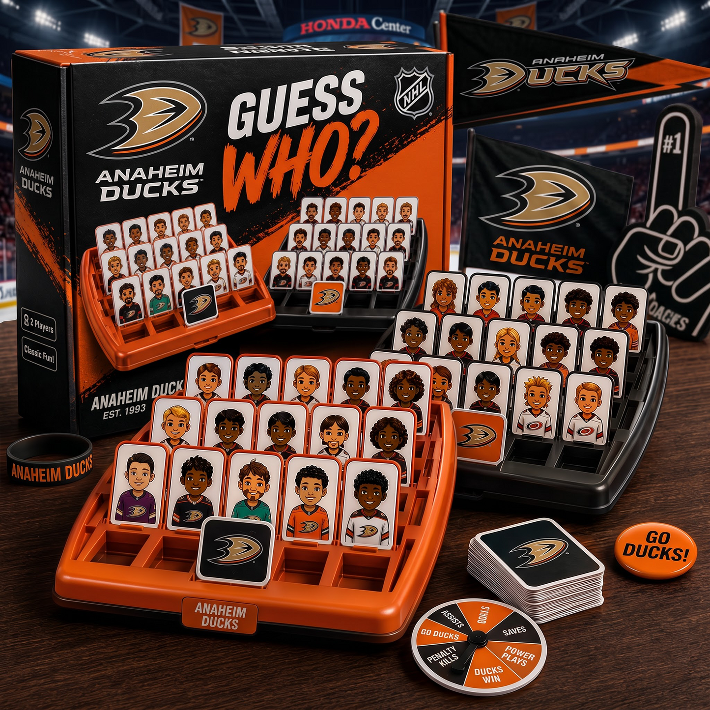 AD_NHL ELITE FAN GUESS WHO BOARD GAME – COLLECTOR EDITION