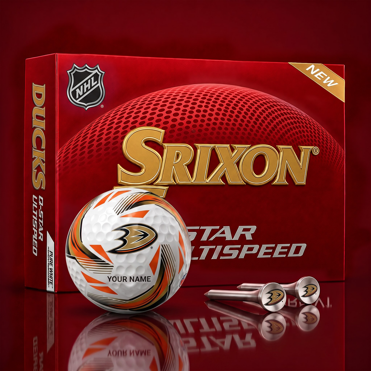AD_NHL  Fan Signature Golf Ball Set – Personalized Edition
