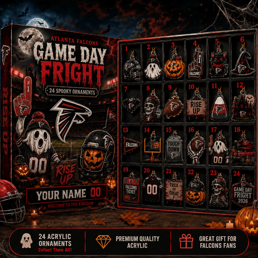 AF NFL Customized Halloween Blind Box Advent Calendar 2026 Gift For Fan - Limited Edition