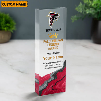 AF NFL Personalized Acrylic Award Plaque Funny Christmas Gift For Family DDT NTL