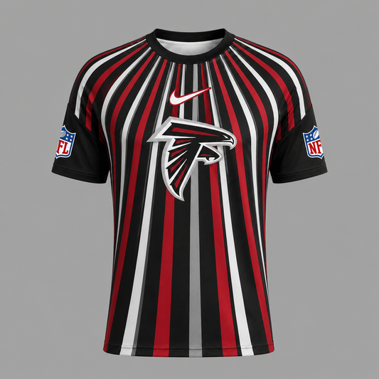 AF Premium NFL Men’s Athletic Vertical Stripe T-Shirt
