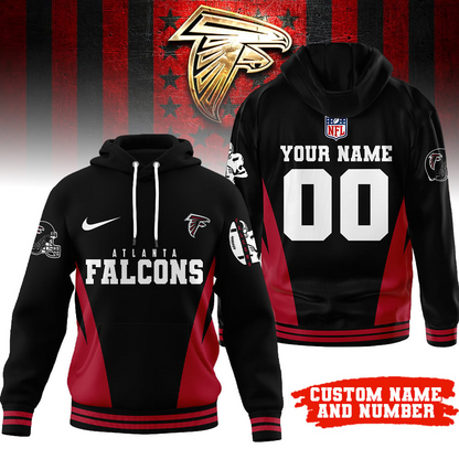 AF Premium NFL Personalized Fan Hoodie DDT NTL