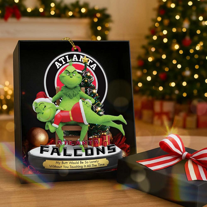 AF Premium NFL x Grinch Acrylic Ornament DDT NTL