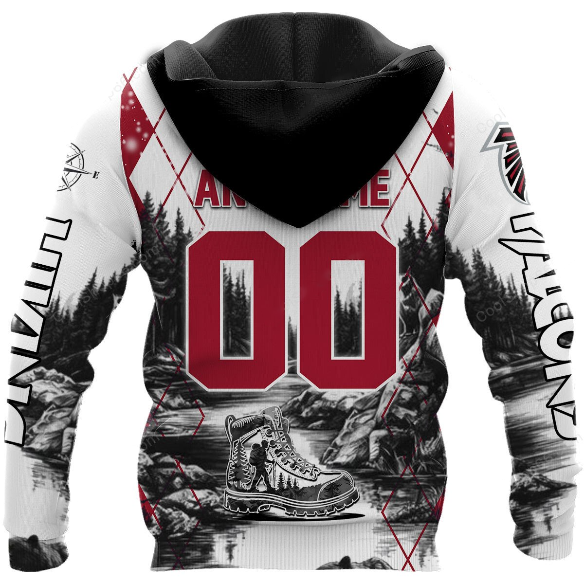 AF x NFL Hiking 3D Hoodie DDT CTND