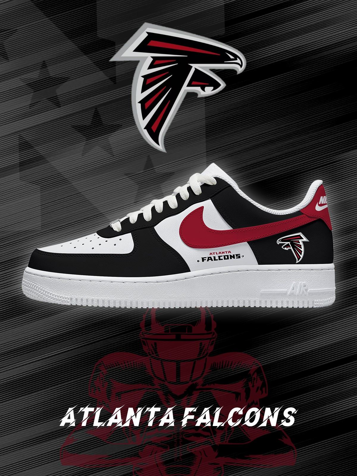 AF x NFL Luxury AF1 Sneakers 200626
