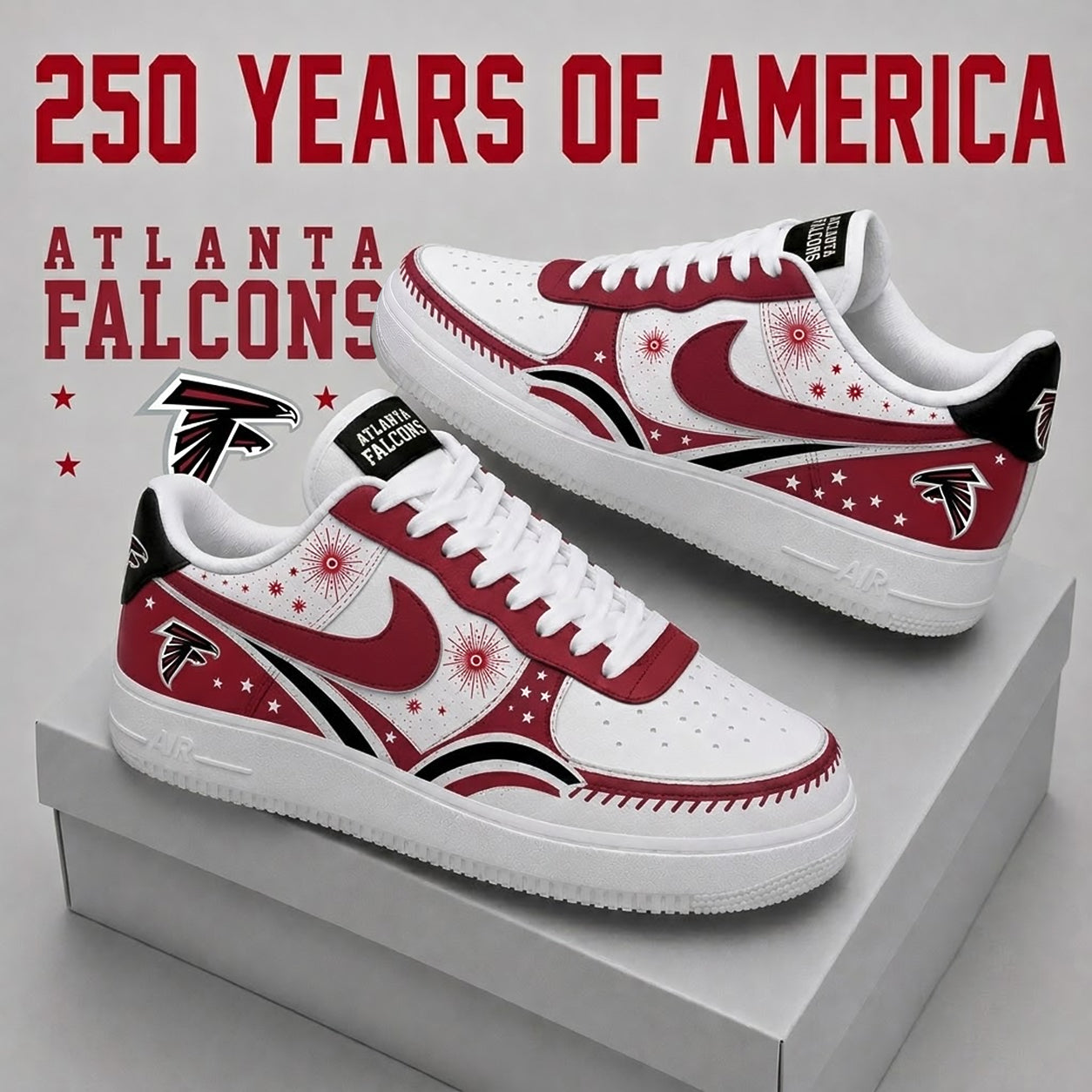 AF x NFL Premium AF1 Sneaker Gift For Fan