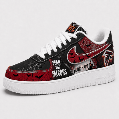 AF x Premium NFL Fear The Team Halloween AF1 Sneakers