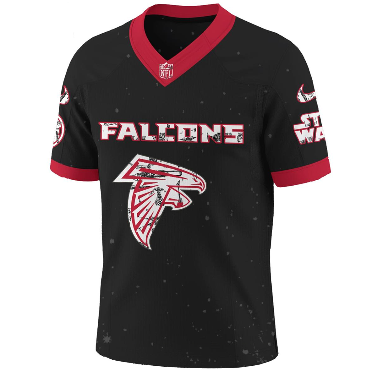 AF x S.Wars Darth Vader 2025 Football Jersey DDT NTL