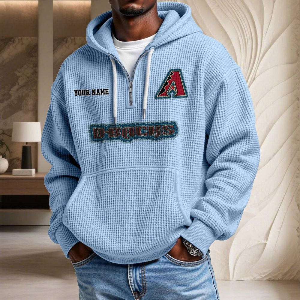 ARI x MLB Waffle Hoodie DATND TANTD