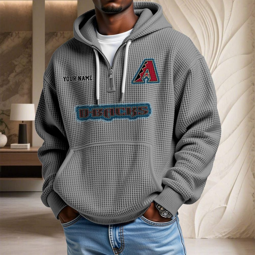 ARI x MLB Waffle Hoodie DATND TANTD