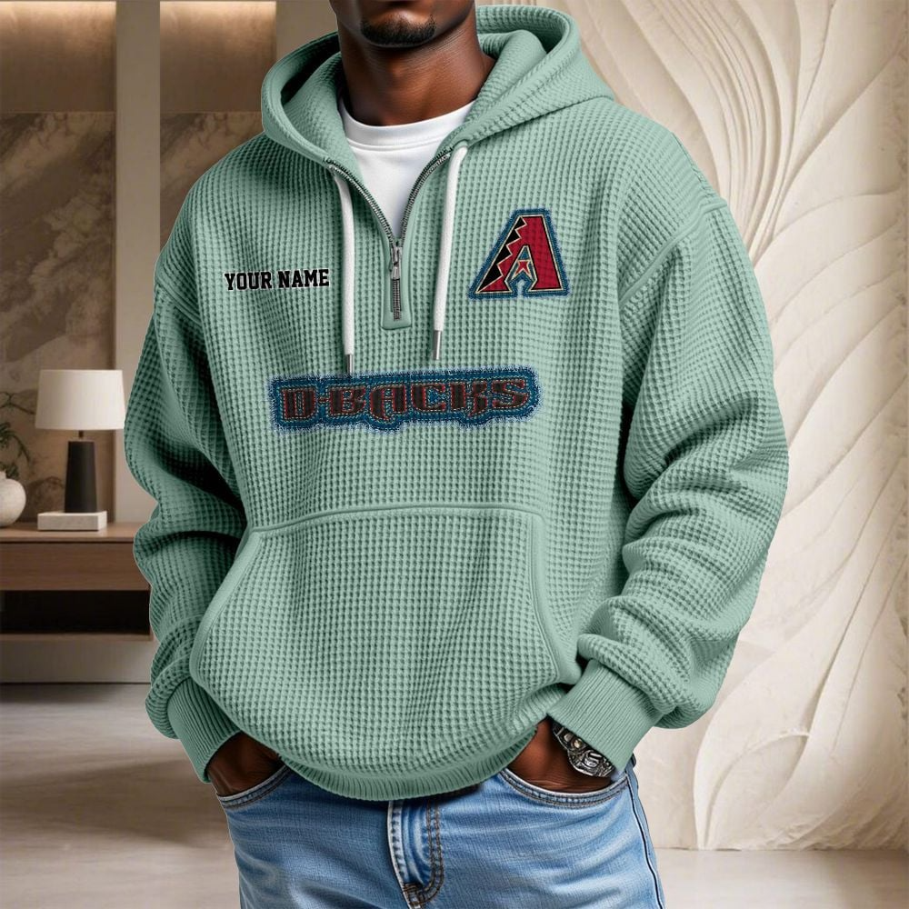 ARI x MLB Waffle Hoodie DATND TANTD