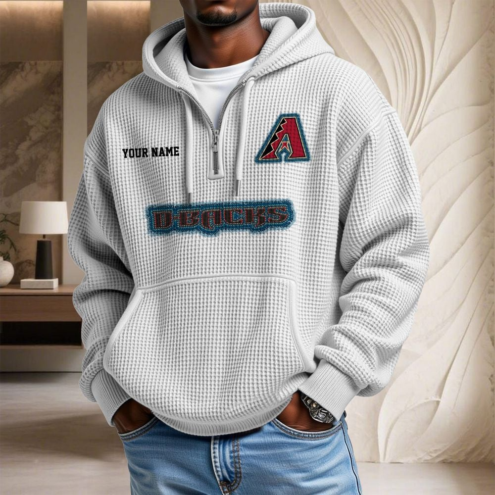 ARI x MLB Waffle Hoodie DATND TANTD