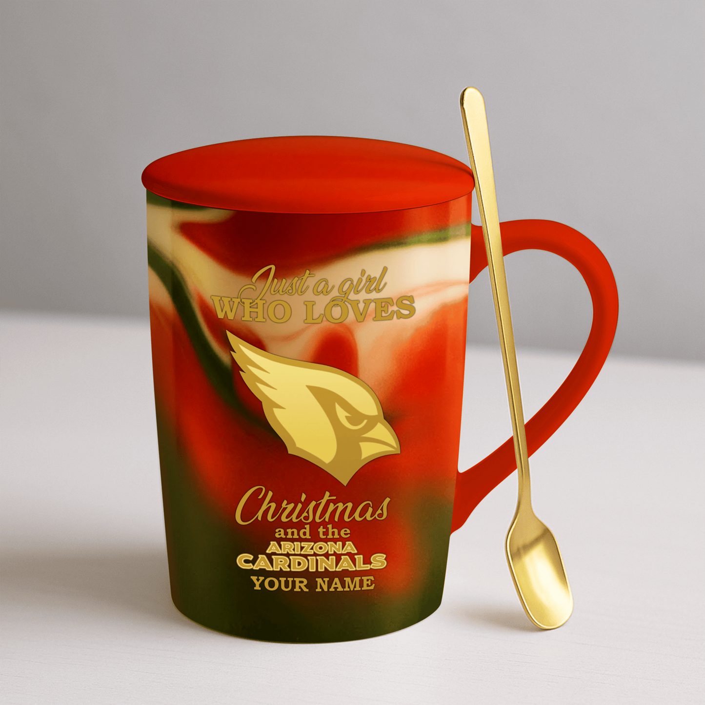 ARI x NFL Christmas Ceramic Cup DATND TANTD