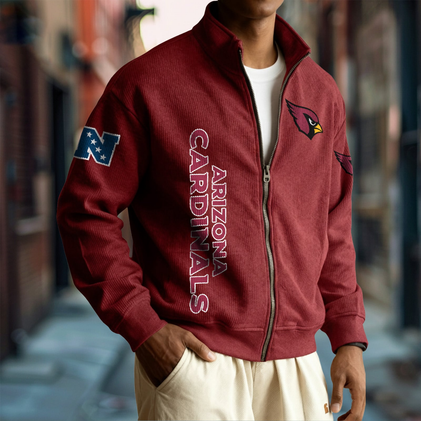 ARI x NFL Corduroy Zip-Up Jacket DatND DVT