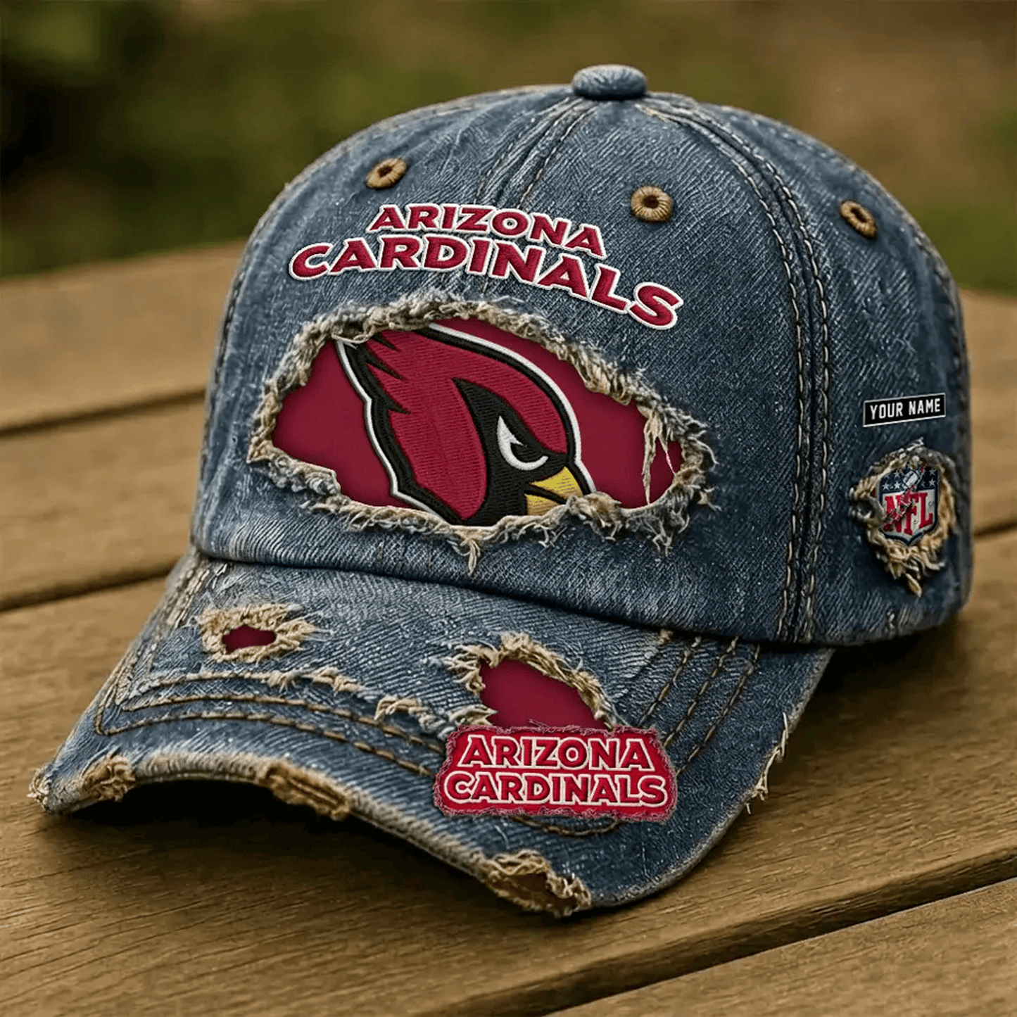 ARI x NFL Denim Washed Cap 2805 DatND DVT