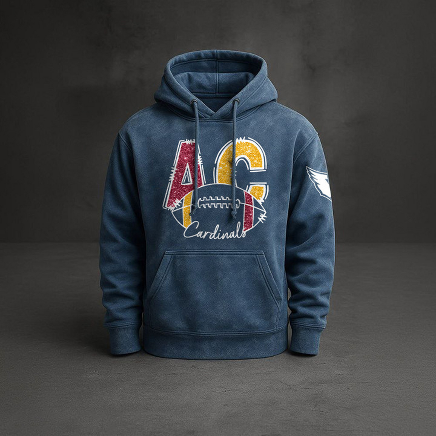 ARI x NFL Embossed Hoodie DatND THUONGNH