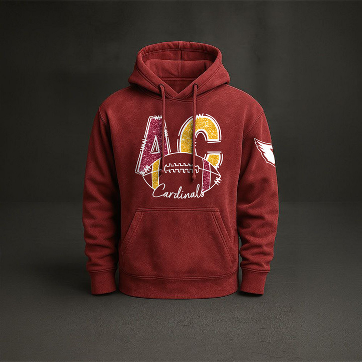 ARI x NFL Embossed Hoodie DatND THUONGNH