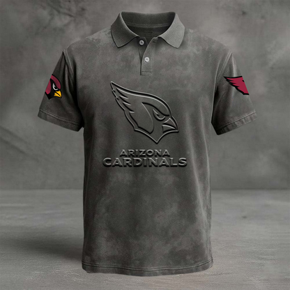 ARI x NFL Embossed Polo Shirt DATND TANTD