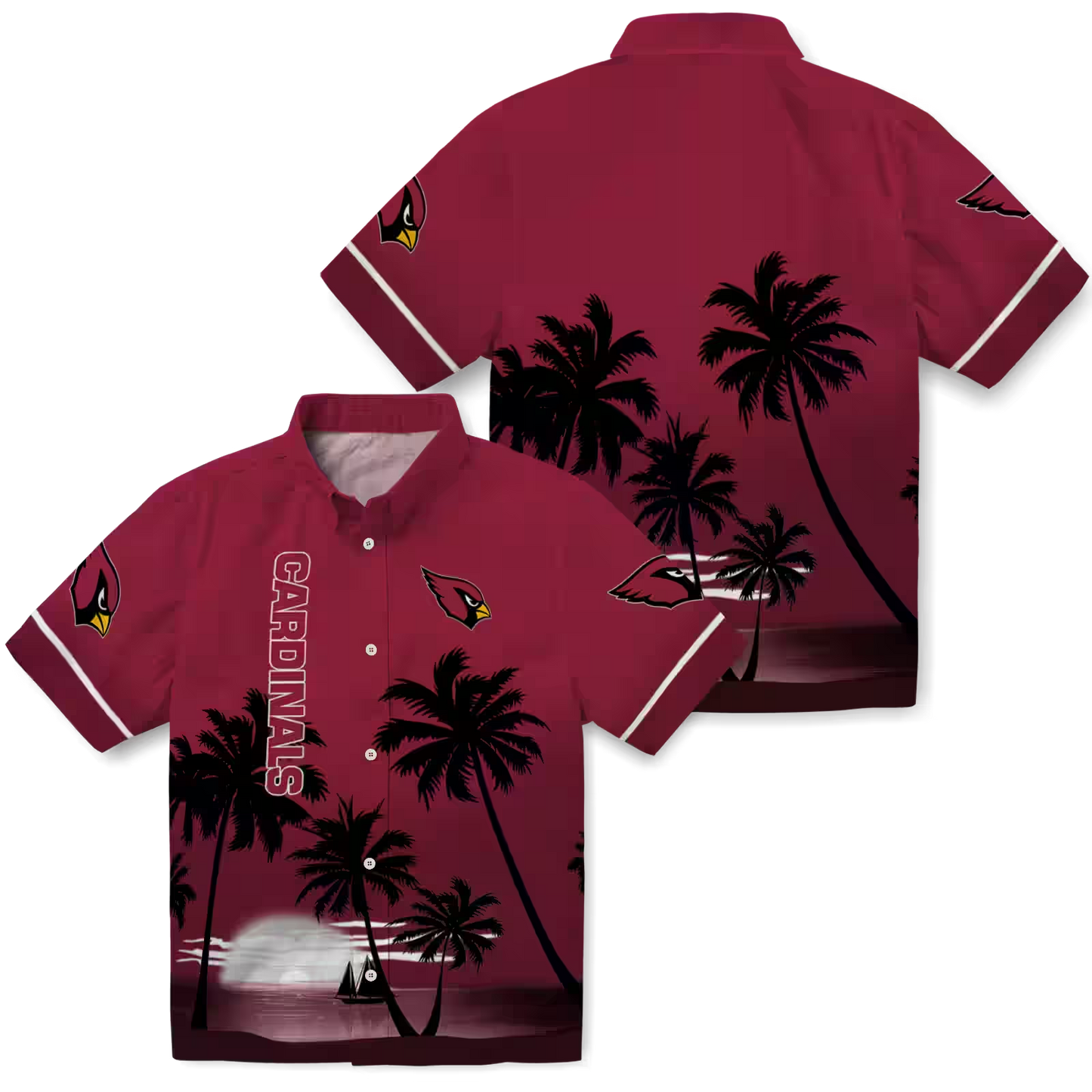 ARI x NFL Hawaiian Shirt ƒ?? Beach Sunset DATND TANTD 270526