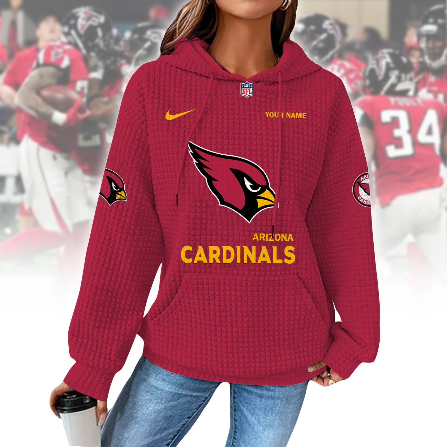 ARI x NFL Hoodie 0310 DatND DVT