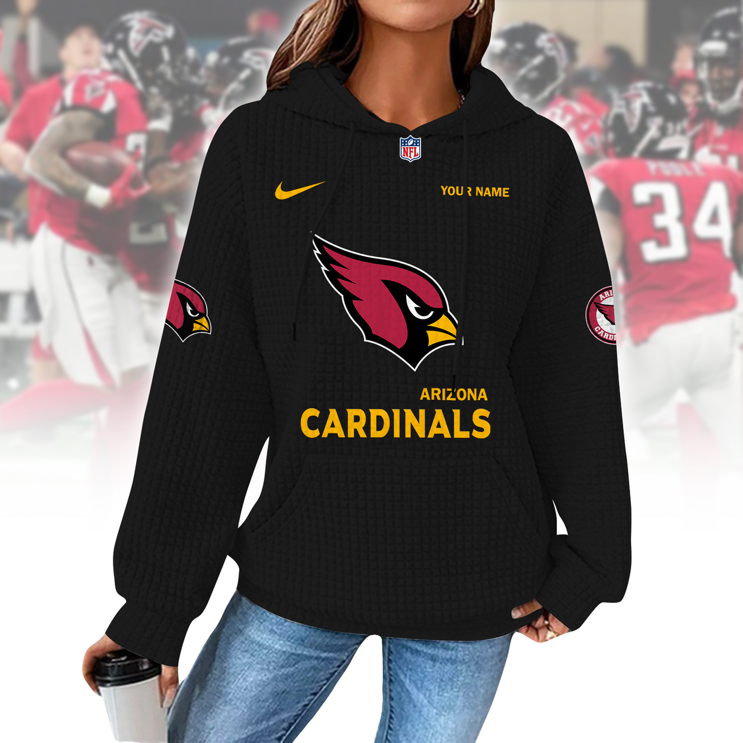ARI x NFL Hoodie 0310 DatND DVT