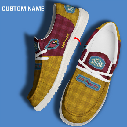 ARI x NFL Premium Hey Dude Shoes DATND TANTD