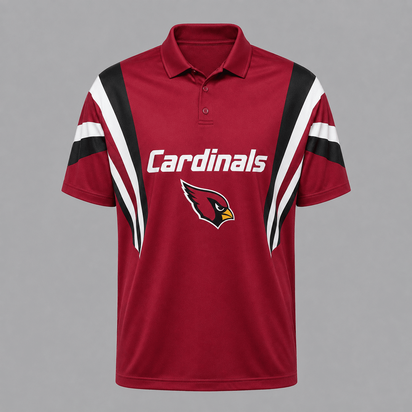 ARI x NFL Sleeve Collared Sports Polo Shirt
