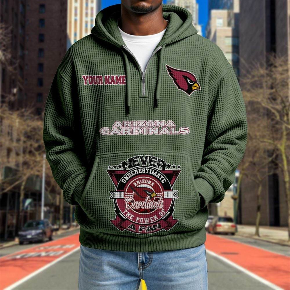 ARI x NFL Waffle Hoodie DATND TANTD