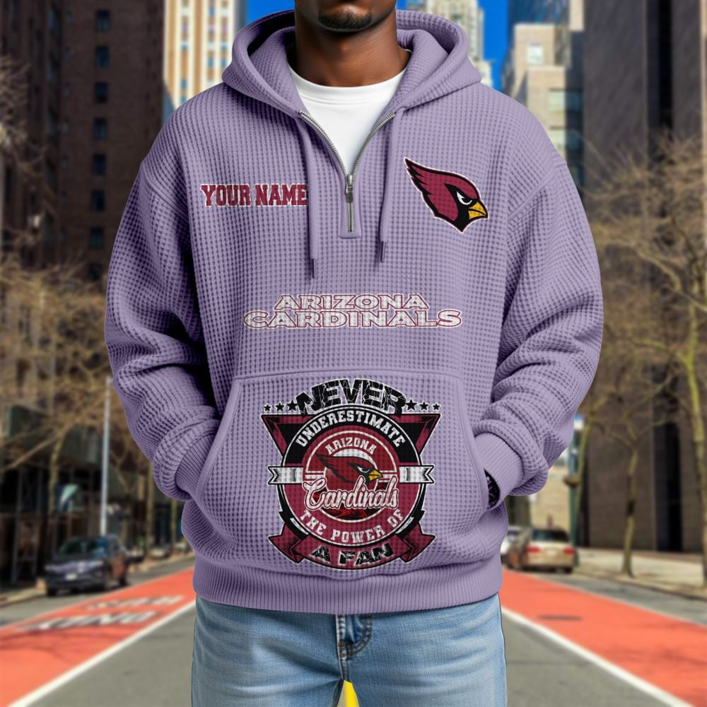 ARI x NFL Waffle Hoodie DATND TANTD