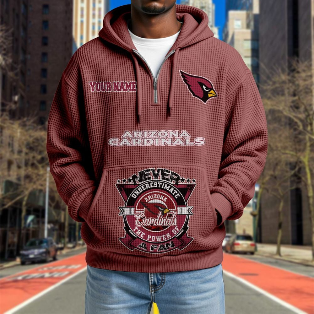 ARI x NFL Waffle Hoodie DATND TANTD