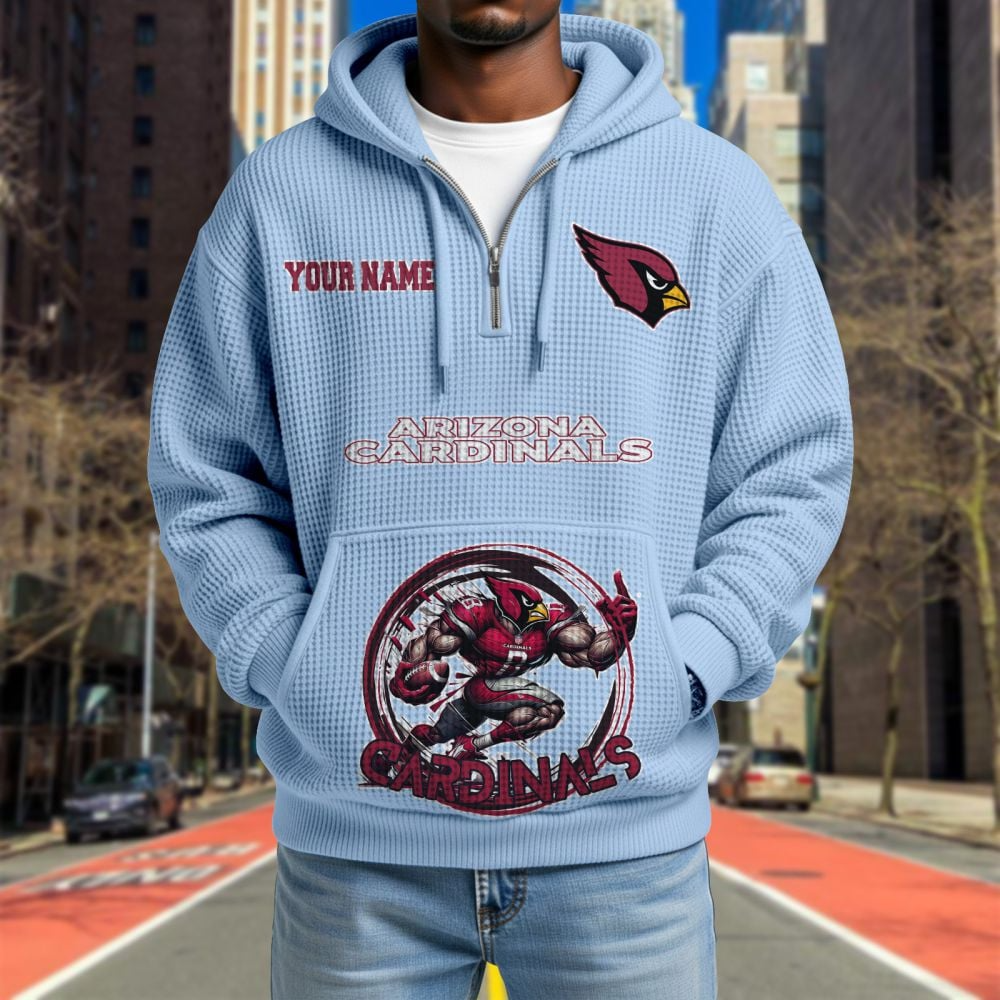 ARI x NFL Waffle Hoodie DATND TANTD