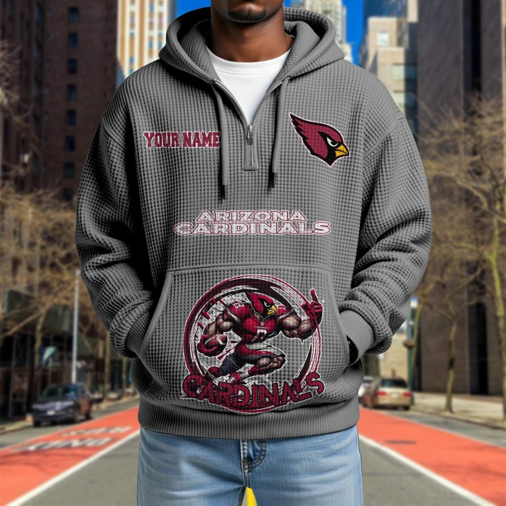 ARI x NFL Waffle Hoodie DATND TANTD