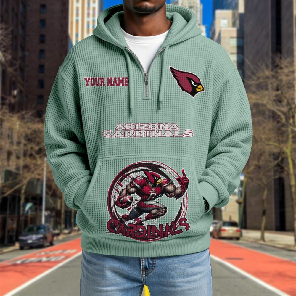 ARI x NFL Waffle Hoodie DATND TANTD