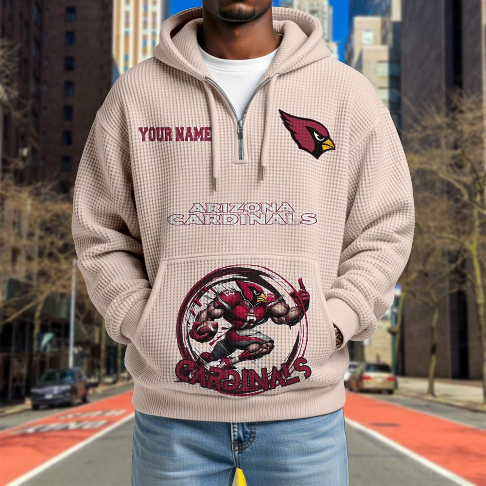 ARI x NFL Waffle Hoodie DATND TANTD