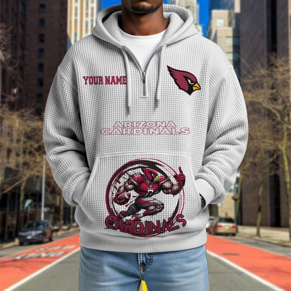 ARI x NFL Waffle Hoodie DATND TANTD