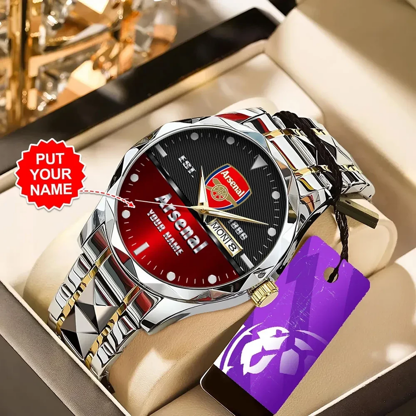 ARS F.C. 140TH Anniversary 1886-2026 Alloy Luxury Quartz Watch V1 DatND DVT