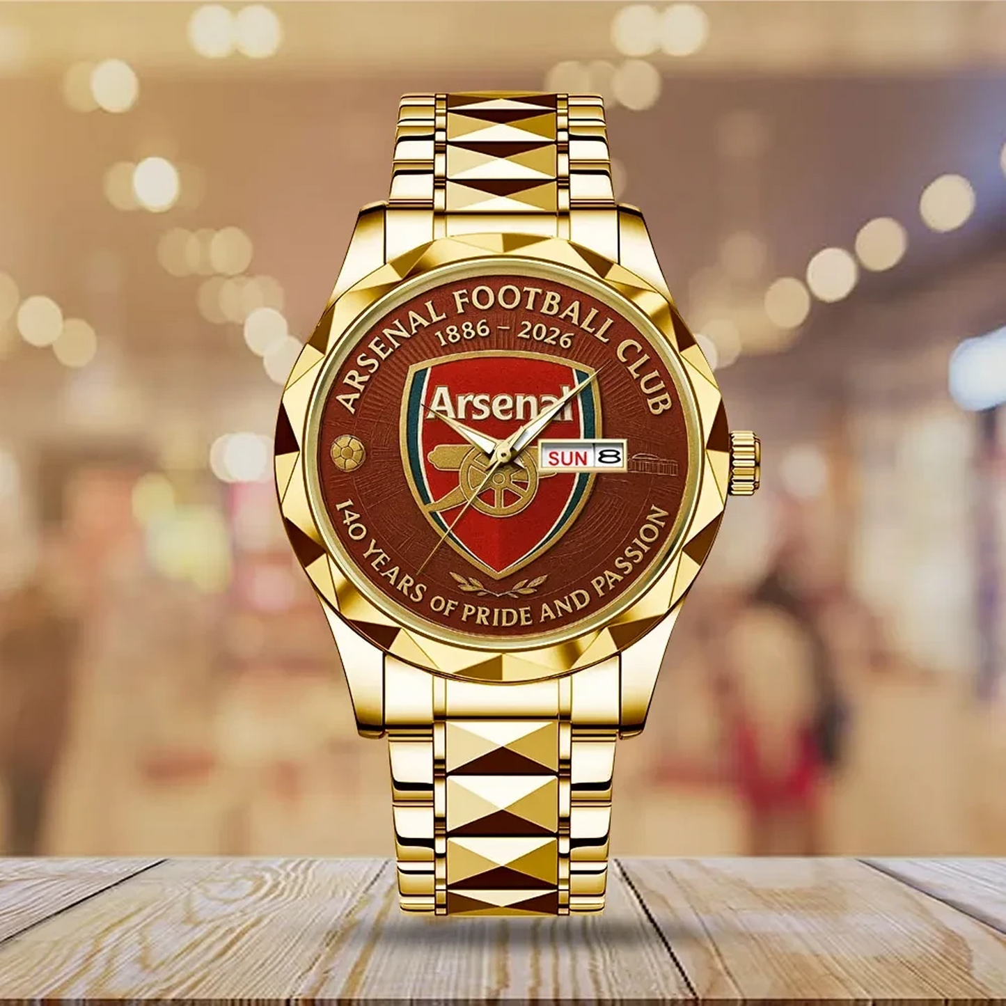 ARS F.C. 140TH Anniversary 1886-2026 Alloy Luxury Quartz Watch V3 DatND DVT