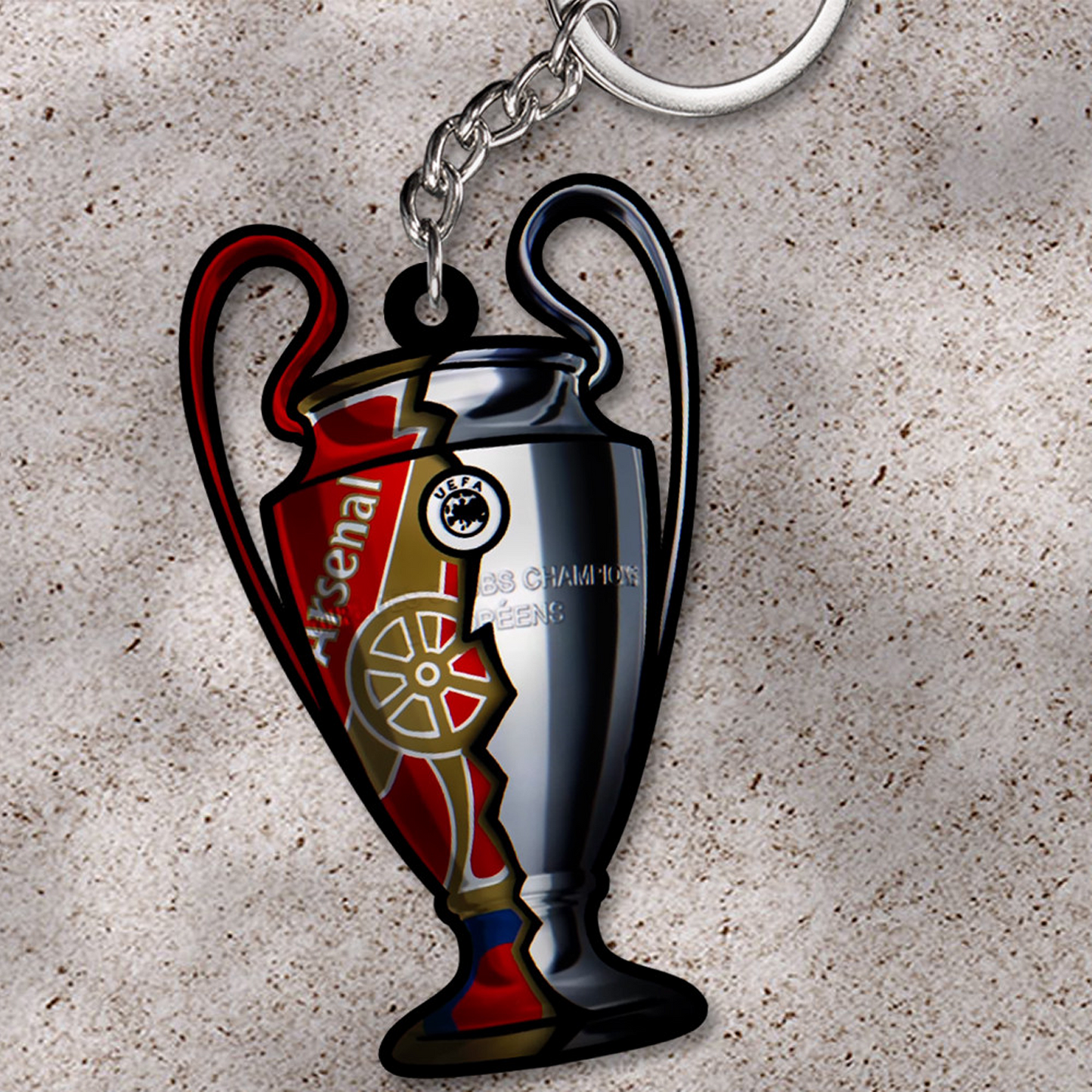 ARS F.C. Custom Shape 2-sided Acrylic Car Ornament, Custom Shape 2-sided Keychain 1405 DatND DVT