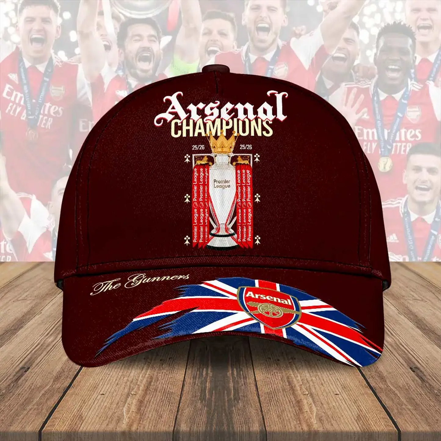 ARS FC Premier League Champions 2526 Classic Cap V4 2205 DatND DVT